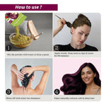 Thumbnail for Prem Dulhan Burgundy Red Henna Based Hair Color - Distacart