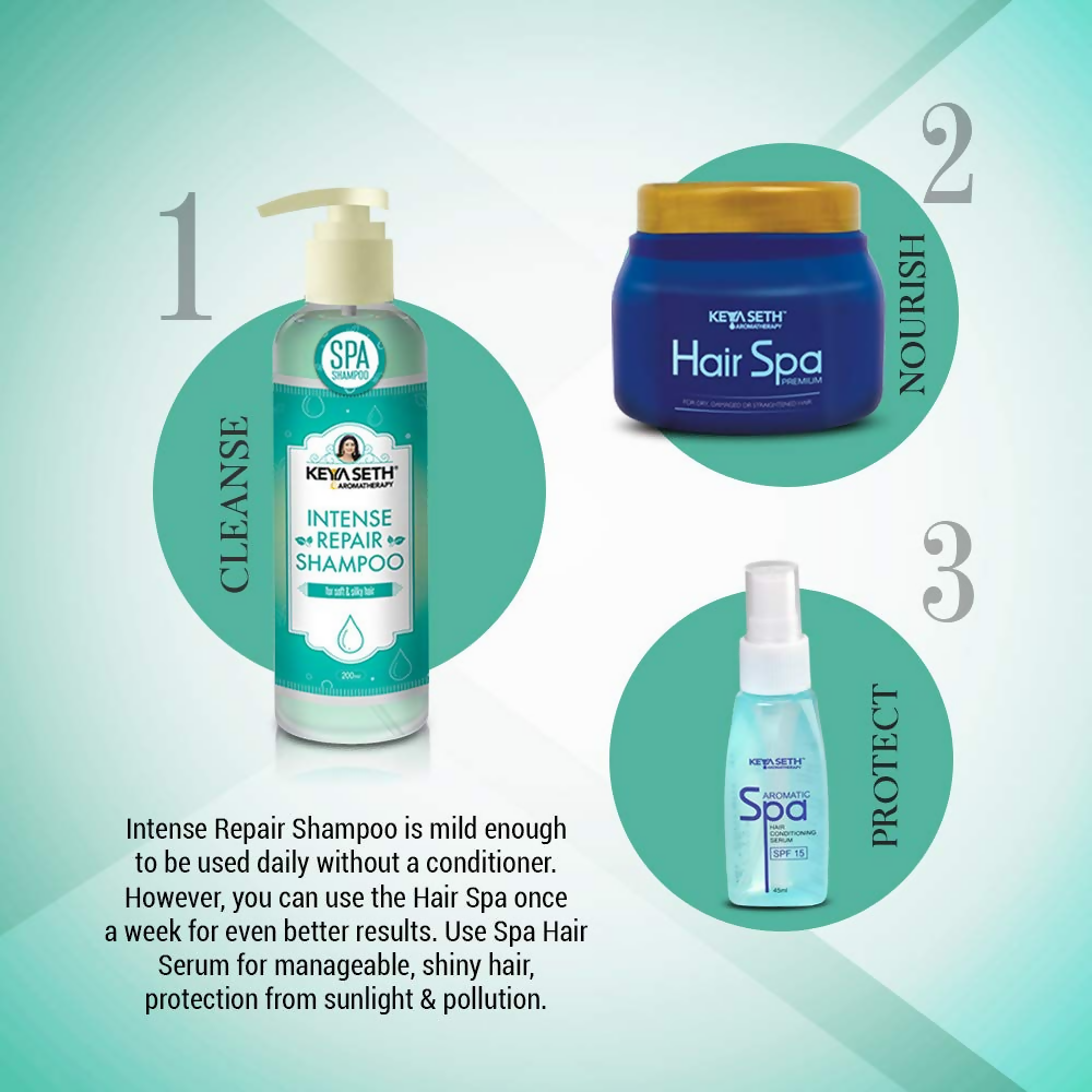 Keya Seth Aromatherapy Intense Repair Shampoo - Distacart