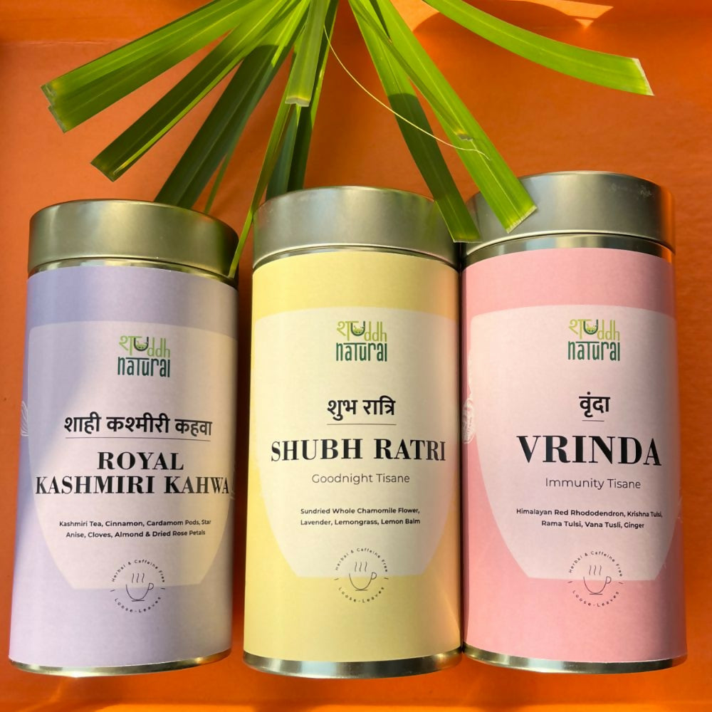 Shuddh Natural Festive Diwali Gift Hamper - Tea Tisane - Distacart
