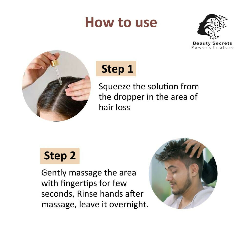 Beauty Secrets Saw Palmetto Hair Growth Serum - Distacart