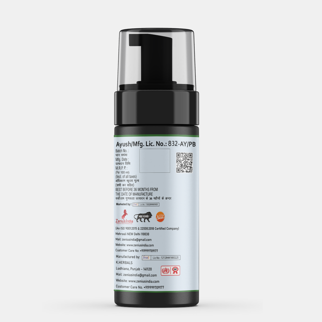 Zenius Foaming Tooth Mousse for Mouth Cleanser - Dista