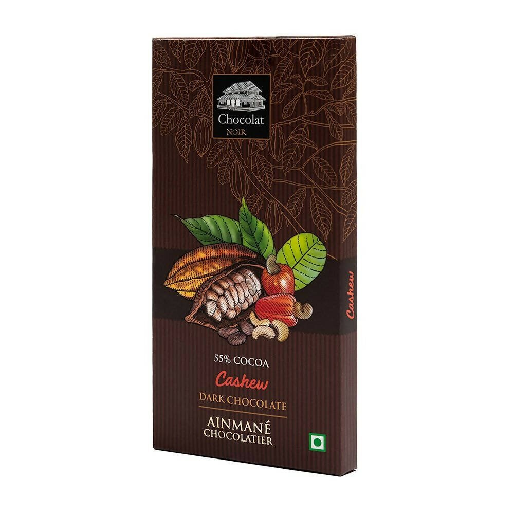 Ainmane Cashew Dark Chocolate 55% Cocoa - Distacart