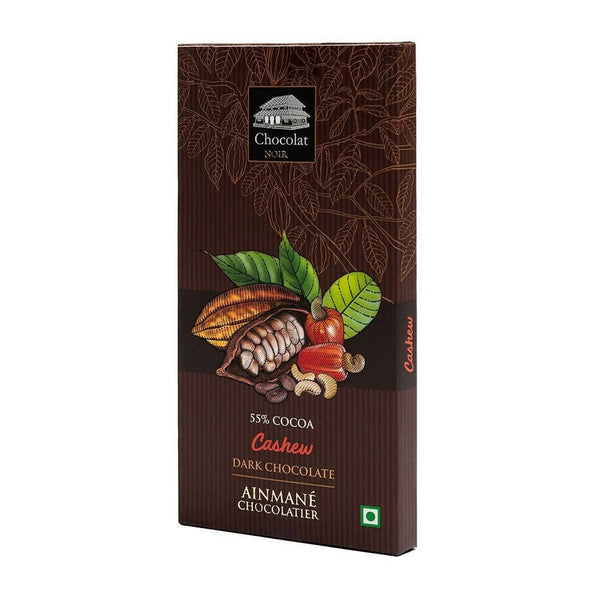 Ainmane Cashew Dark Chocolate 55% Cocoa - Distacart