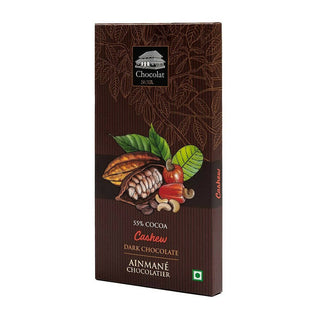 Ainmane Cashew Dark Chocolate 55% Cocoa - Distacart