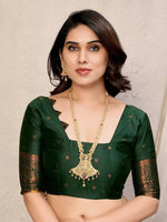 Thumbnail for Preksha Creation Multicolor Designer Banarasi Soft Silk Women Saree