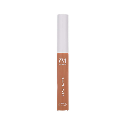 Zayn & Myza Stay Matte Liquid Lip Color - 09 Nude Latte - Distacart