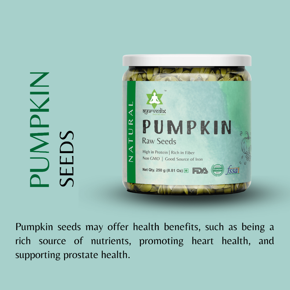 Ayurvedix Nutrient-Rich Pumpkin Seeds - Distacart