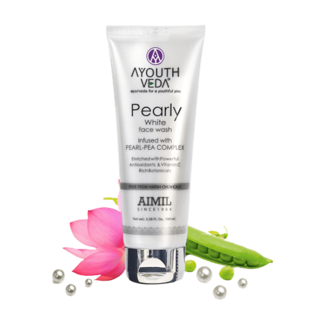 Ayouthveda Pearly White Face Wash - Distacart