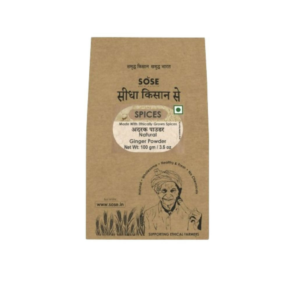 Gir Sidha Kisan Se Natural Ginger Powder (Adrak) - Distacart