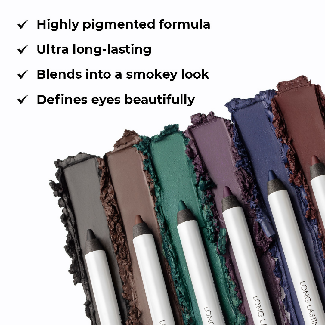 Lamel Long Lasting Kajal Eye Liner - 403 Green - Distacart