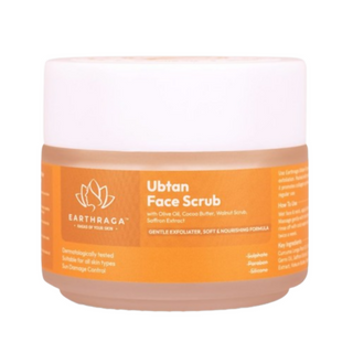 Earthraga Ubtan and Turmeric Face Scrub - Distacart