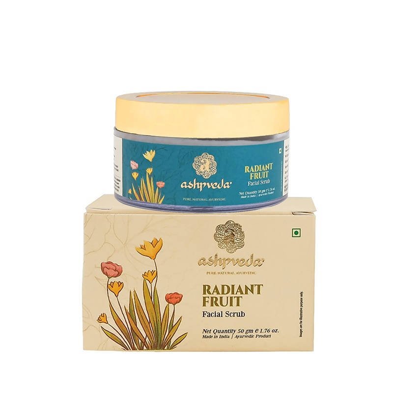 Ashpveda Radiant Fruit Facial Scrub - Distacart