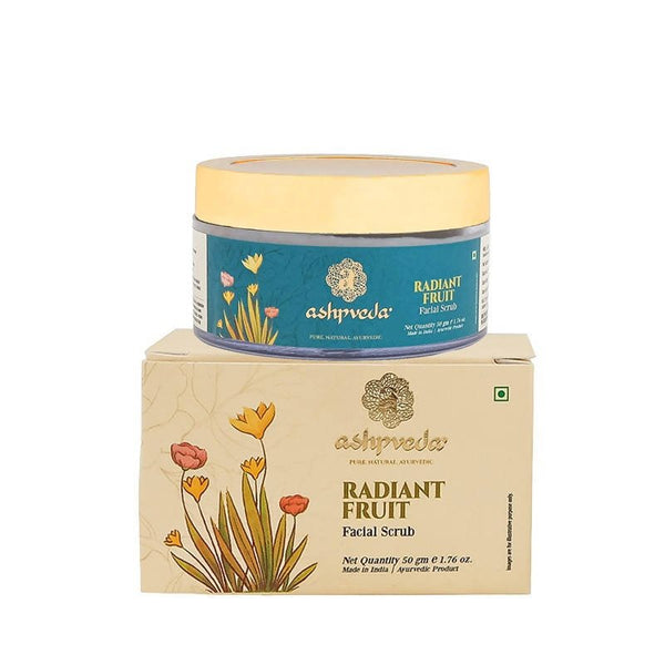 Ashpveda Radiant Fruit Facial Scrub - Distacart