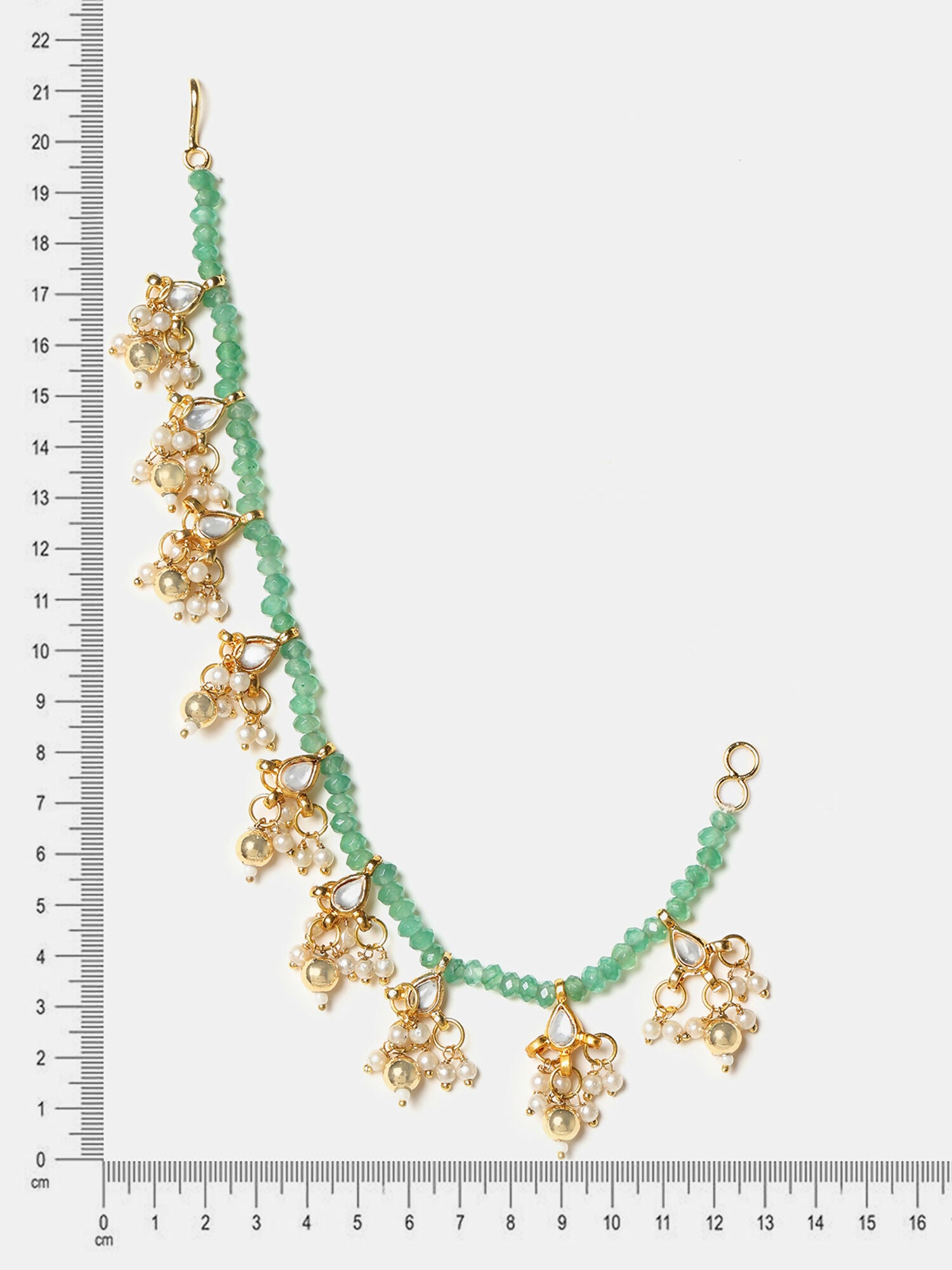 Ruby Raang Saanjh Hara Ear Chain - Distacart