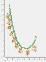 Thumbnail for Ruby Raang Saanjh Hara Ear Chain - Distacart