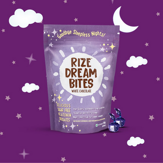 Rize Energy Bar Dream Bites - White Chocolate - Distacart