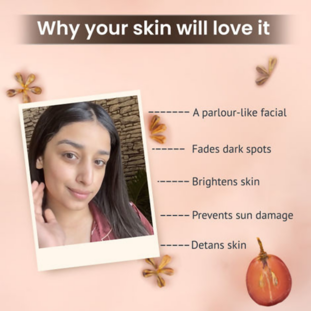 Alps Goodness Grapeseed De-Tan Facial Kit - Distacart