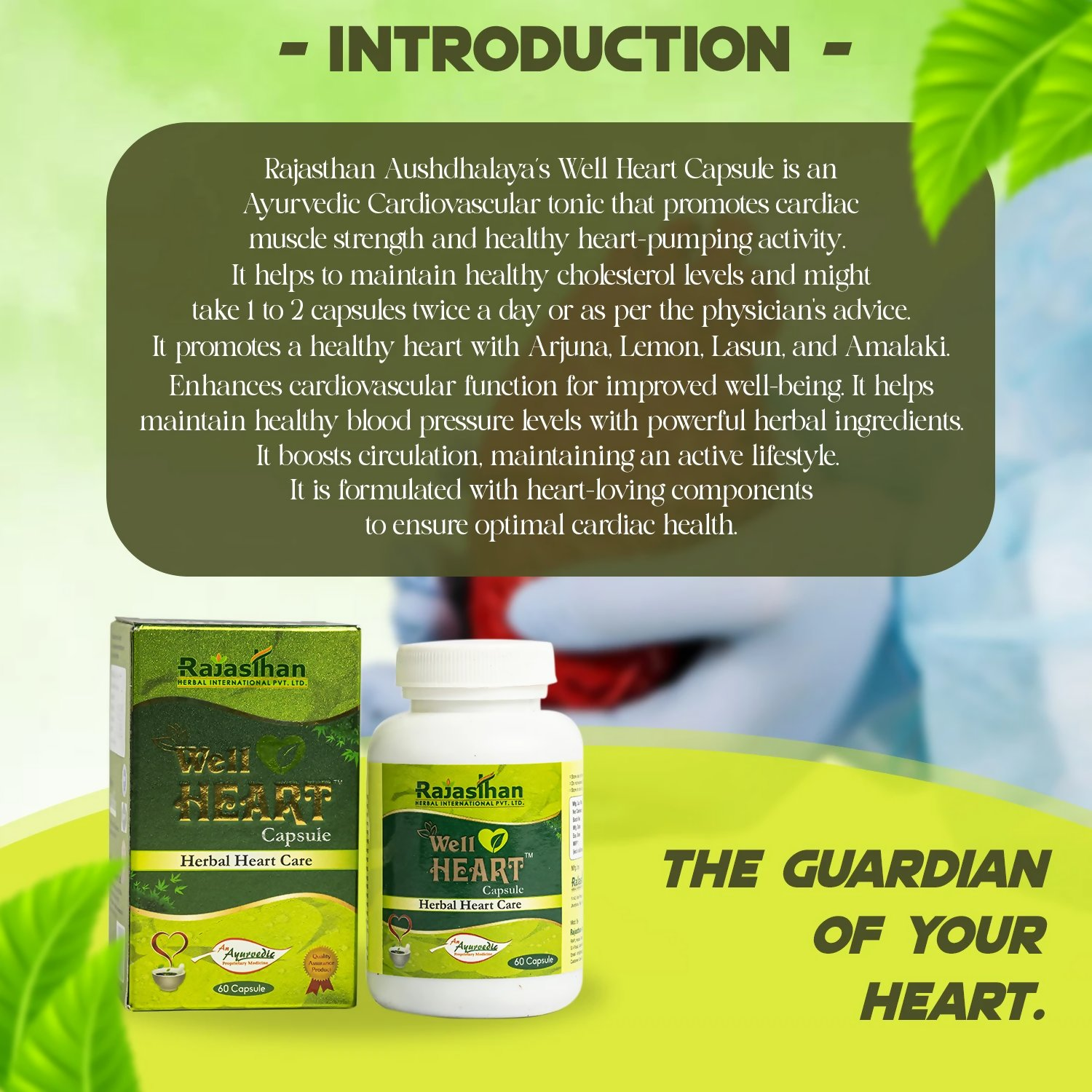 Rajasthan Herbals Well Heart Capsules