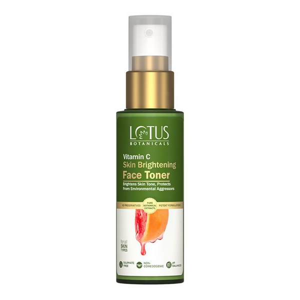 Lotus Botanicals 100x Vitamin C Skin Brightening Face Toner - Distacart
