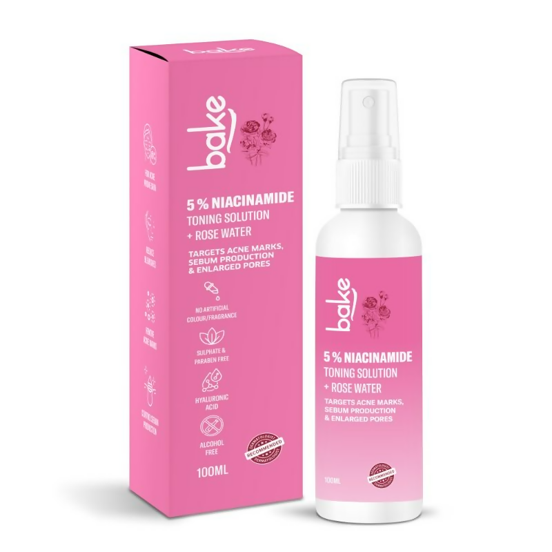 Bake 5% Niacinamide Toning Solution - Distacart