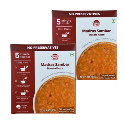CurryChief Madras Sambar Masala Paste - Distacart