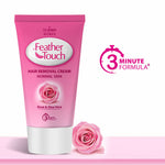 Thumbnail for VI-JOHN Feather Touch Rose & Aloevera Hair Removal Cream for Women for Normal Skin, Suitable for Legs, Underarms, Bikini Line, Arms