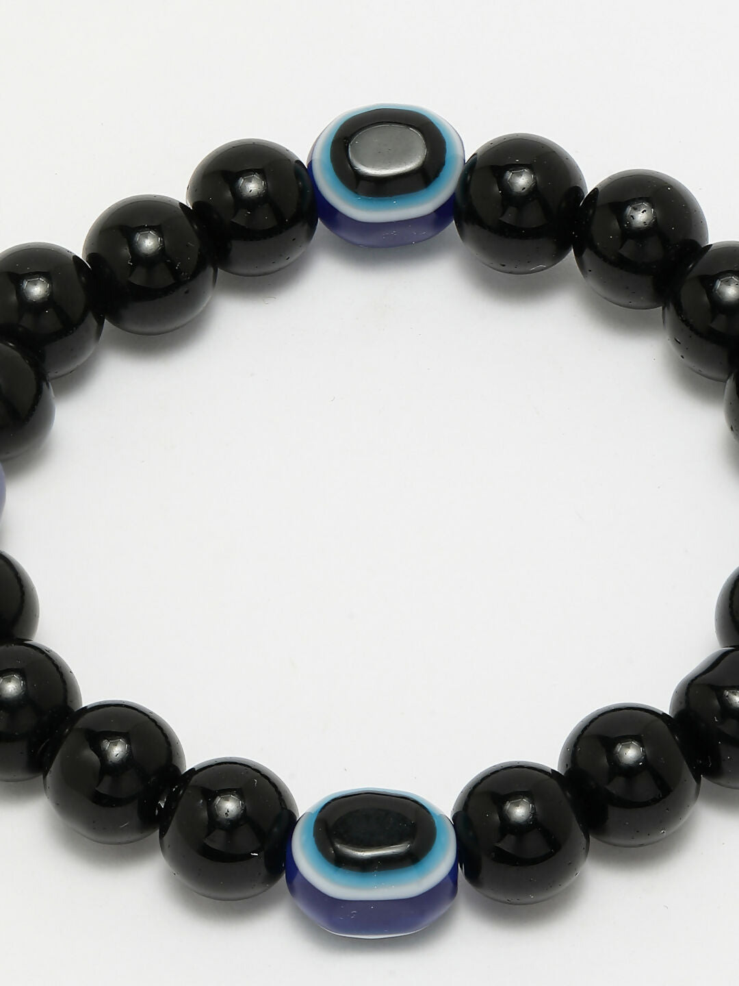 NVR Men & Women Evil Eye Beaded Adjustable Bracelet - Distacart