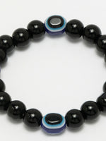 Thumbnail for NVR Men & Women Evil Eye Beaded Adjustable Bracelet - Distacart