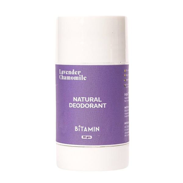 Bitamin Lavender Chamomile Natural Deodorant Roll On