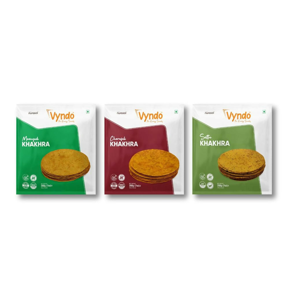 Vyndo Protein Rich Khakhra Combo - Distacart