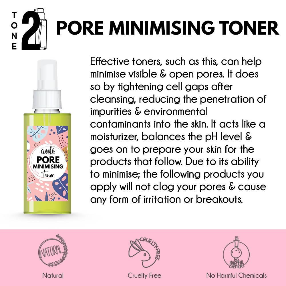 Auli Pore Minimising Face Toner - Distacart