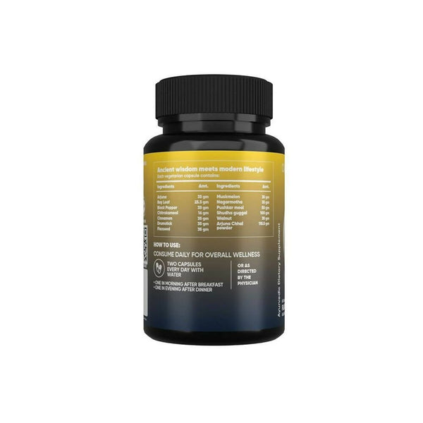 Aadar Natural Omega 3 Flax Seed Capsules - Distacart