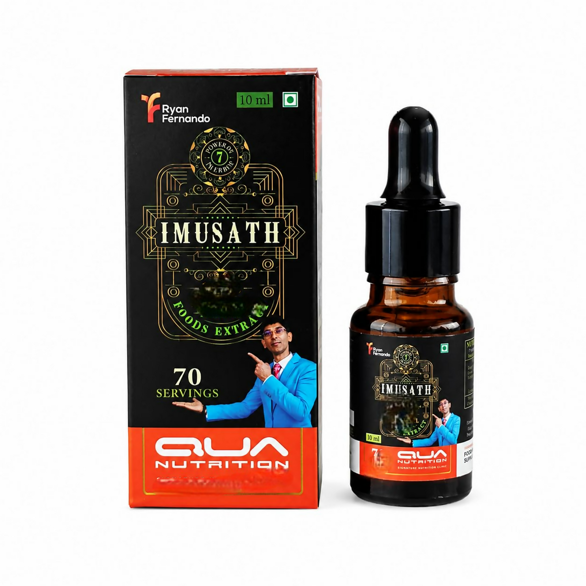 Qua Nutrition 1CHAZE Imusath Organic Tulsi Drops