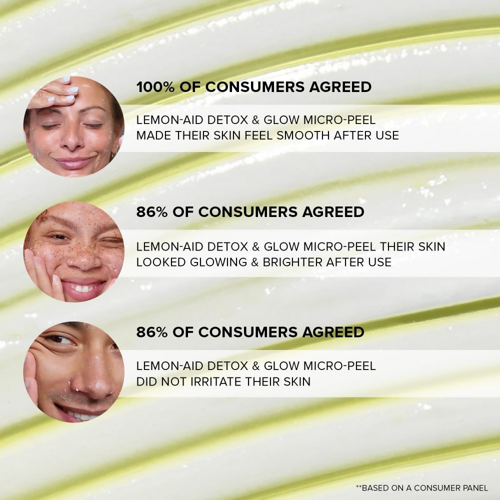 Nudestix Nudeskin Lemon-Aid Detox & Glow Micro-Peel - Distacart