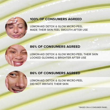 Nudestix Nudeskin Lemon-Aid Detox & Glow Micro-Peel - Distacart