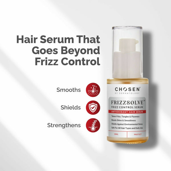 Chosen FrizzsolveFrizz Control Serum – Advanced Anti-Frizz Hair Serum With Astaxanthin