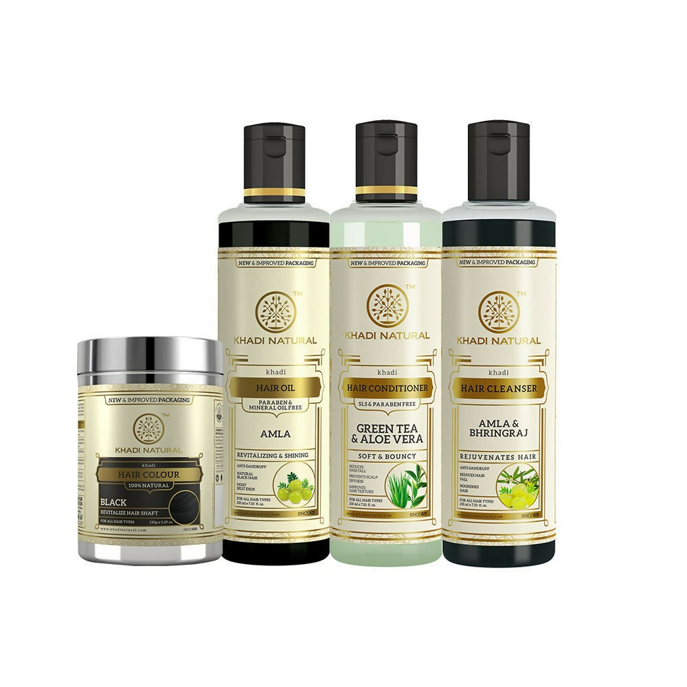 Khadi Natural Herbal Hair Growth Combo - Distacart