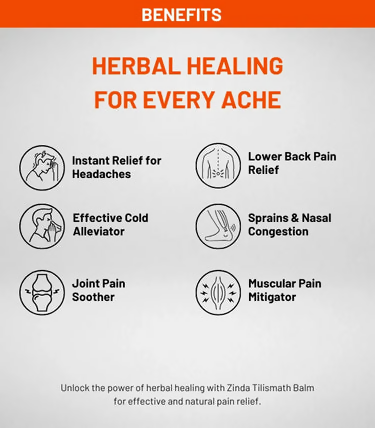 Zinda Tilismath Balm - Xtra Strong - Distacart