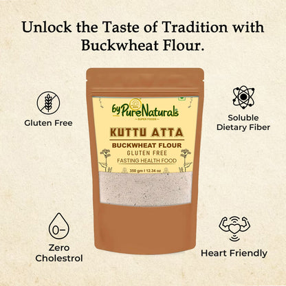 byPureNaturals Kuttu Vrat Atta (Buckwheat Flour) - Dista