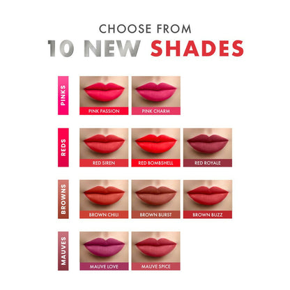Lakme Cushion Matte Lipstick - Pink Charm - Distacart