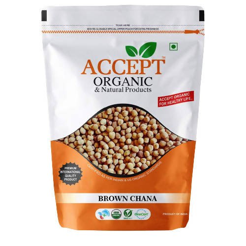 Accept Organic & Natural Products Brown Chana