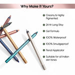Thumbnail for Kay Beauty Gel Eye Pencil - Olive - Distacart