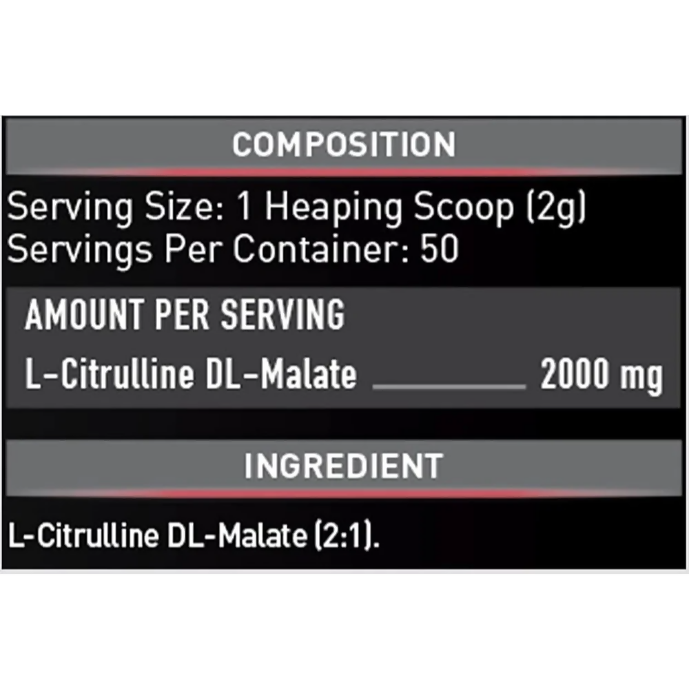 MuscleBlaze Citrulline Malate