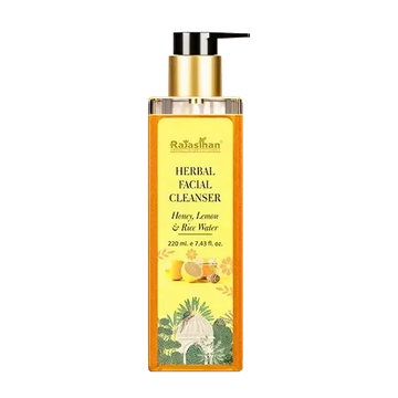 Rajasthan Herbals Herbal Facial Cleanser with Honey, Lemon & Rice Water - Distacart