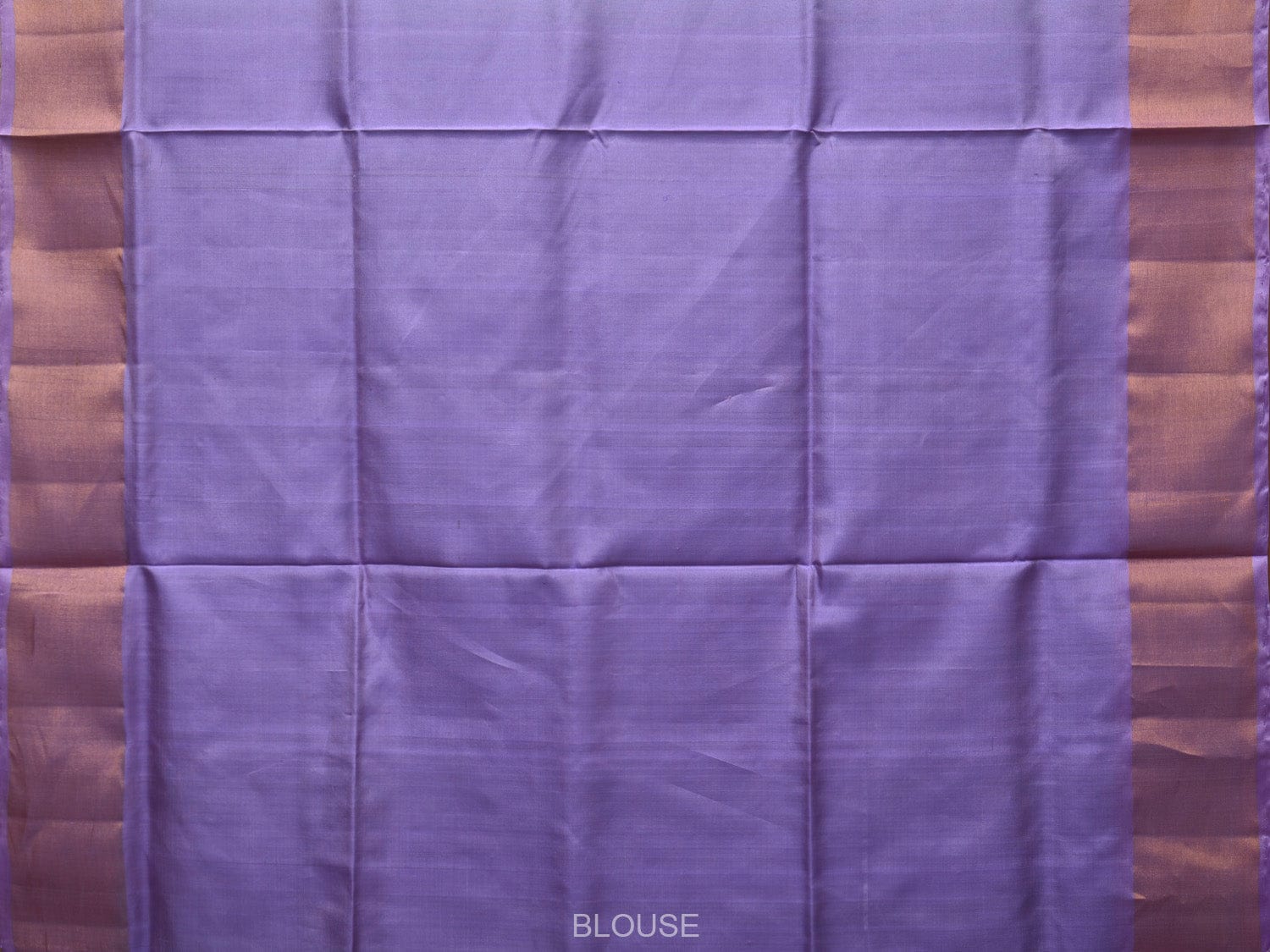 Light Green and Lavender Uppada Silk Handloom Plain Saree with Contrast Pallu Design - Global Threads - Distacart
