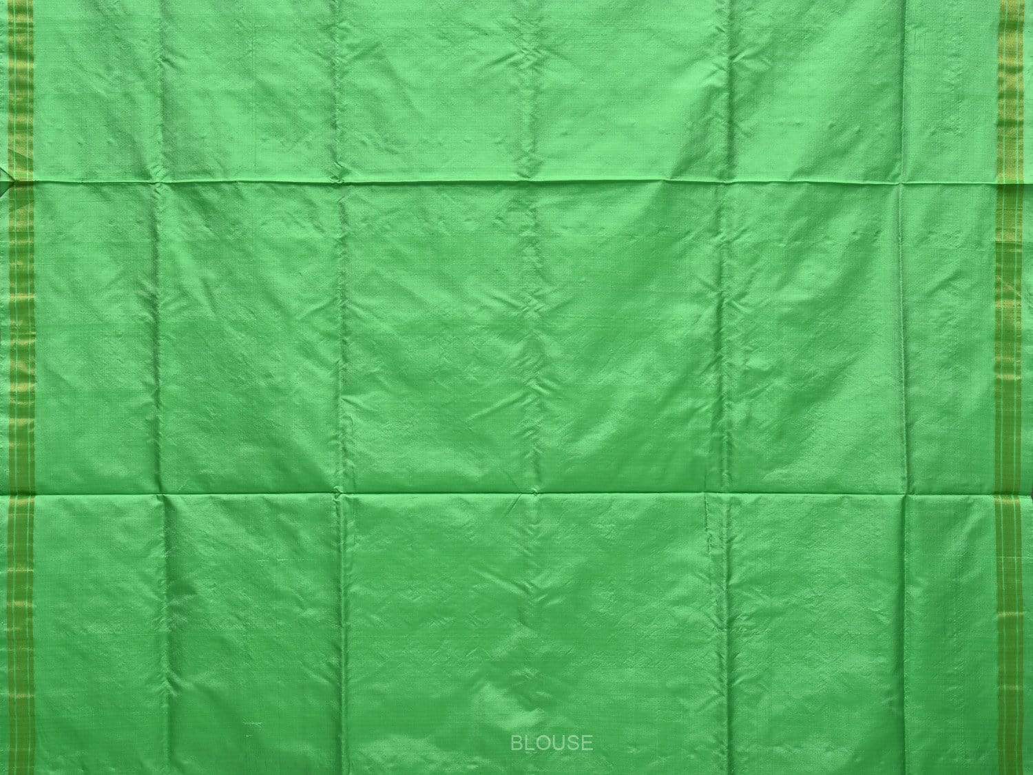 Light Green Uppada Silk Handloom Saree with Karpur Pallu Design - Global Threads - Distacart