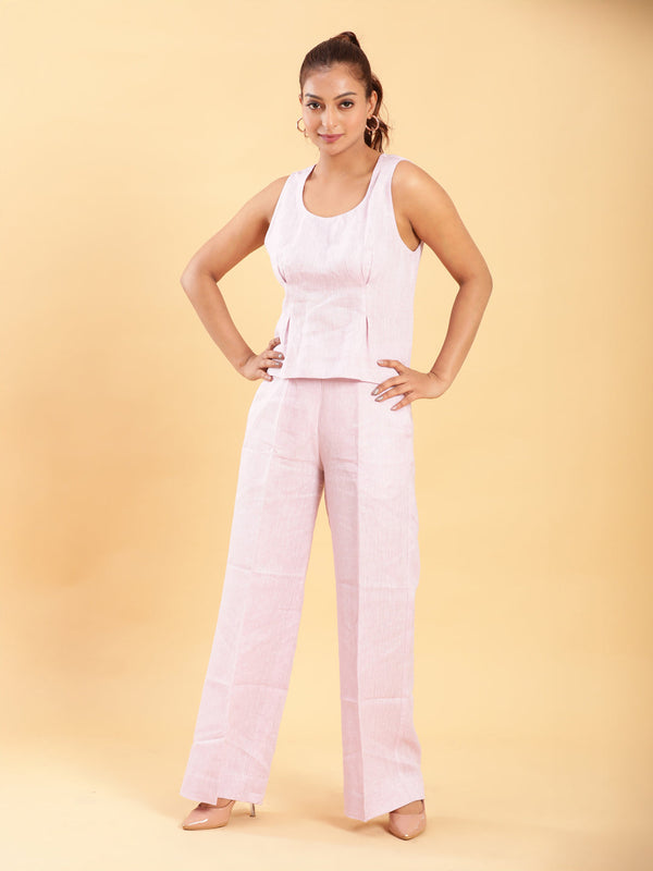 BohoJazz Lilac Linen Smart Co-ords