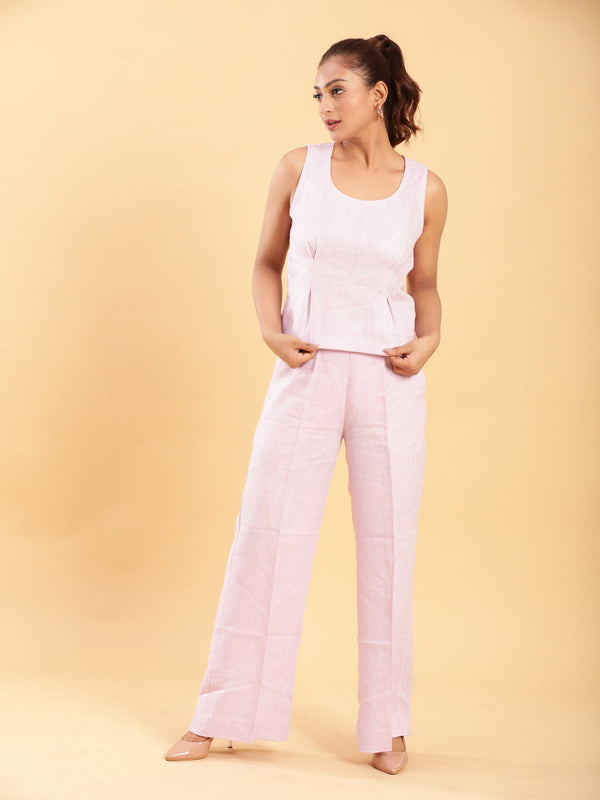 BohoJazz Lilac Linen Smart Co-ords