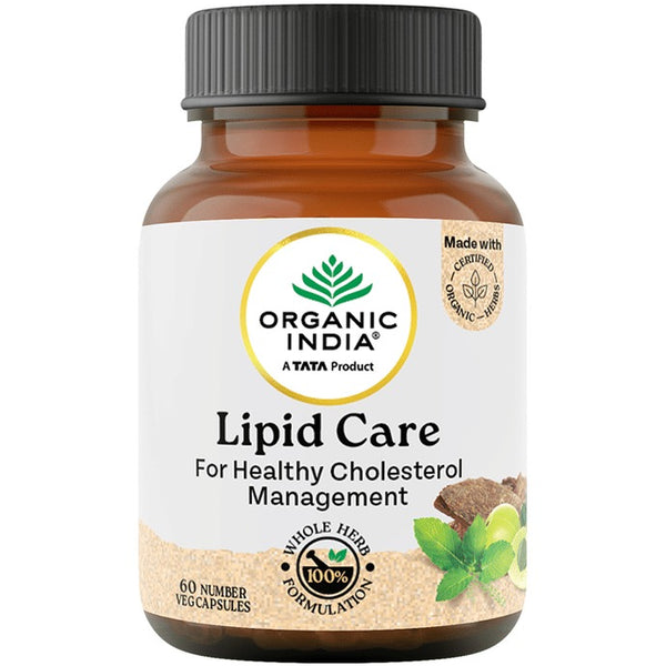 Organic India Lipid care - 60 Capsules Bottle