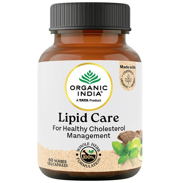Organic India Lipid care - 60 Capsules Bottle